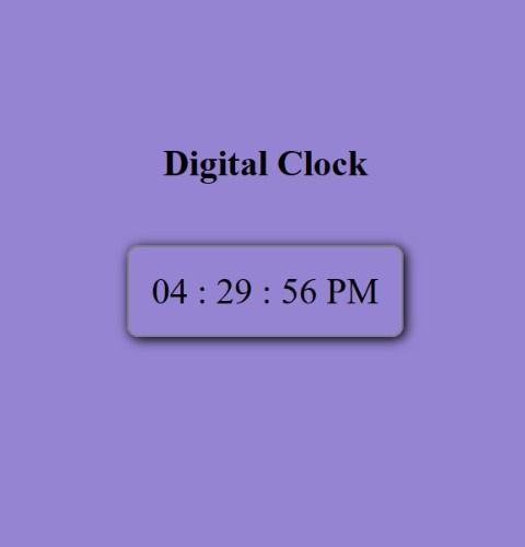DigitalClock