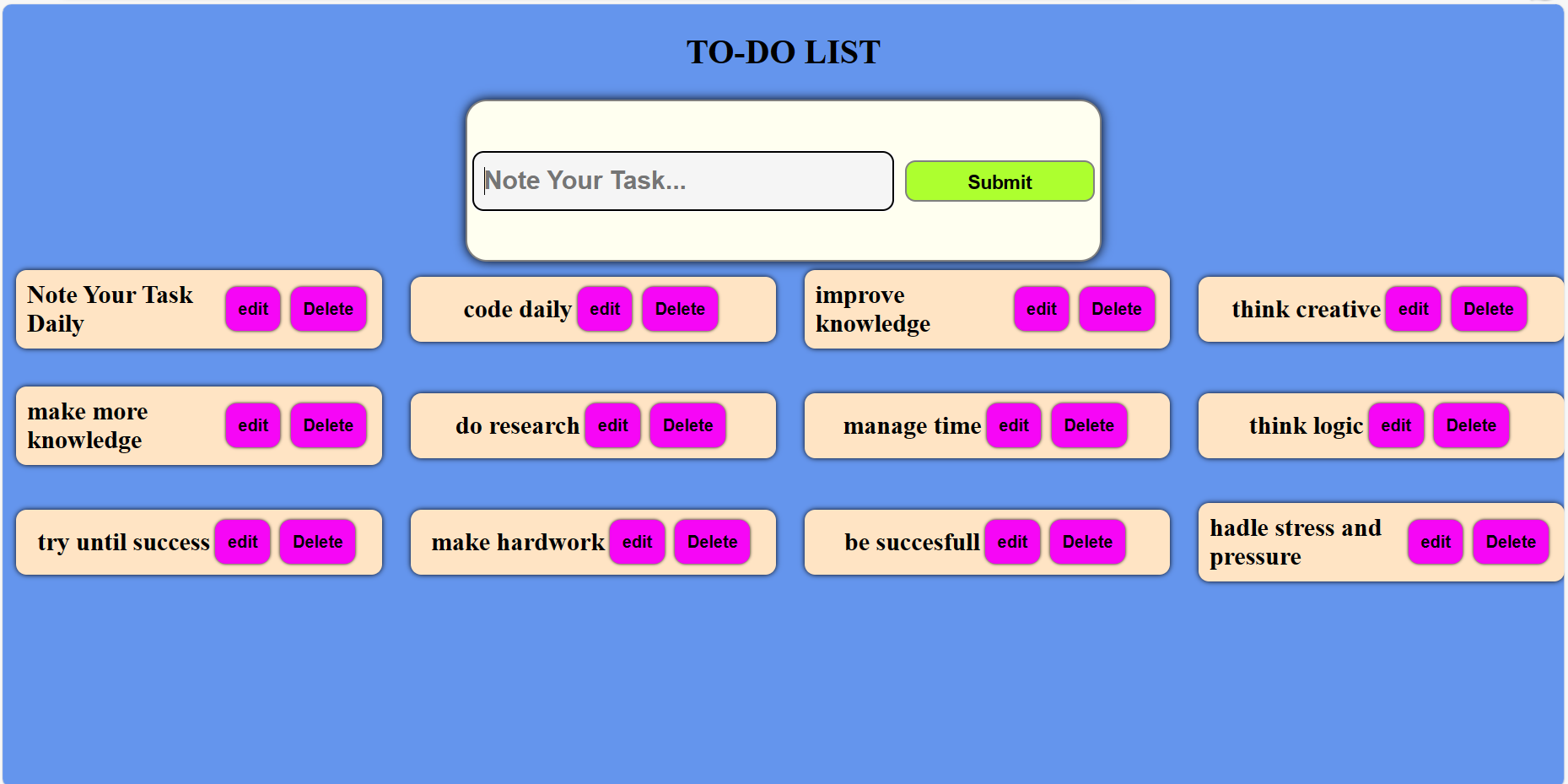Todo-list